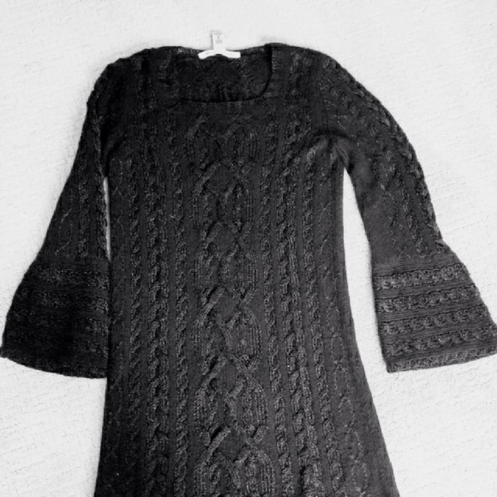 Diane Von Furstenberg cable knit dress